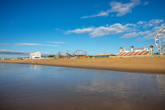 Walking the dog (Old Orchard Beach, ME)