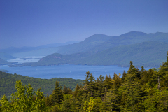 Looking down at the water (Lake George, NY)