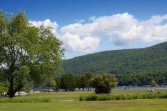 The lake from the park (Lake George, NY)